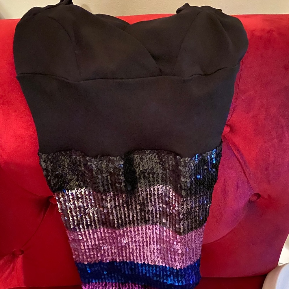 Sequin Mini Bodycon Dress